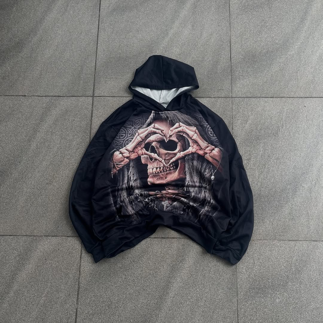 Gothvi Skeleton Hoodie
