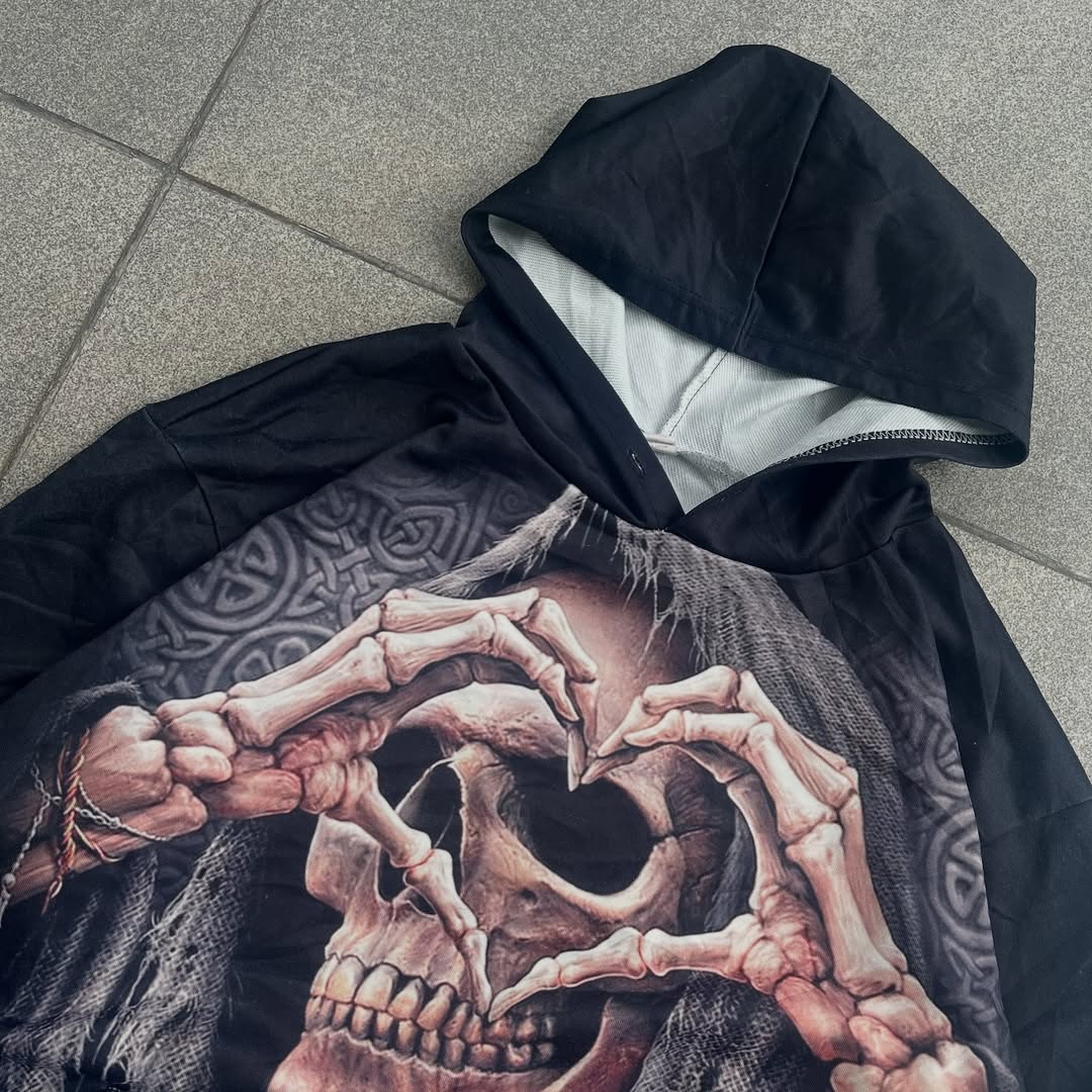 Gothvi Skeleton Hoodie