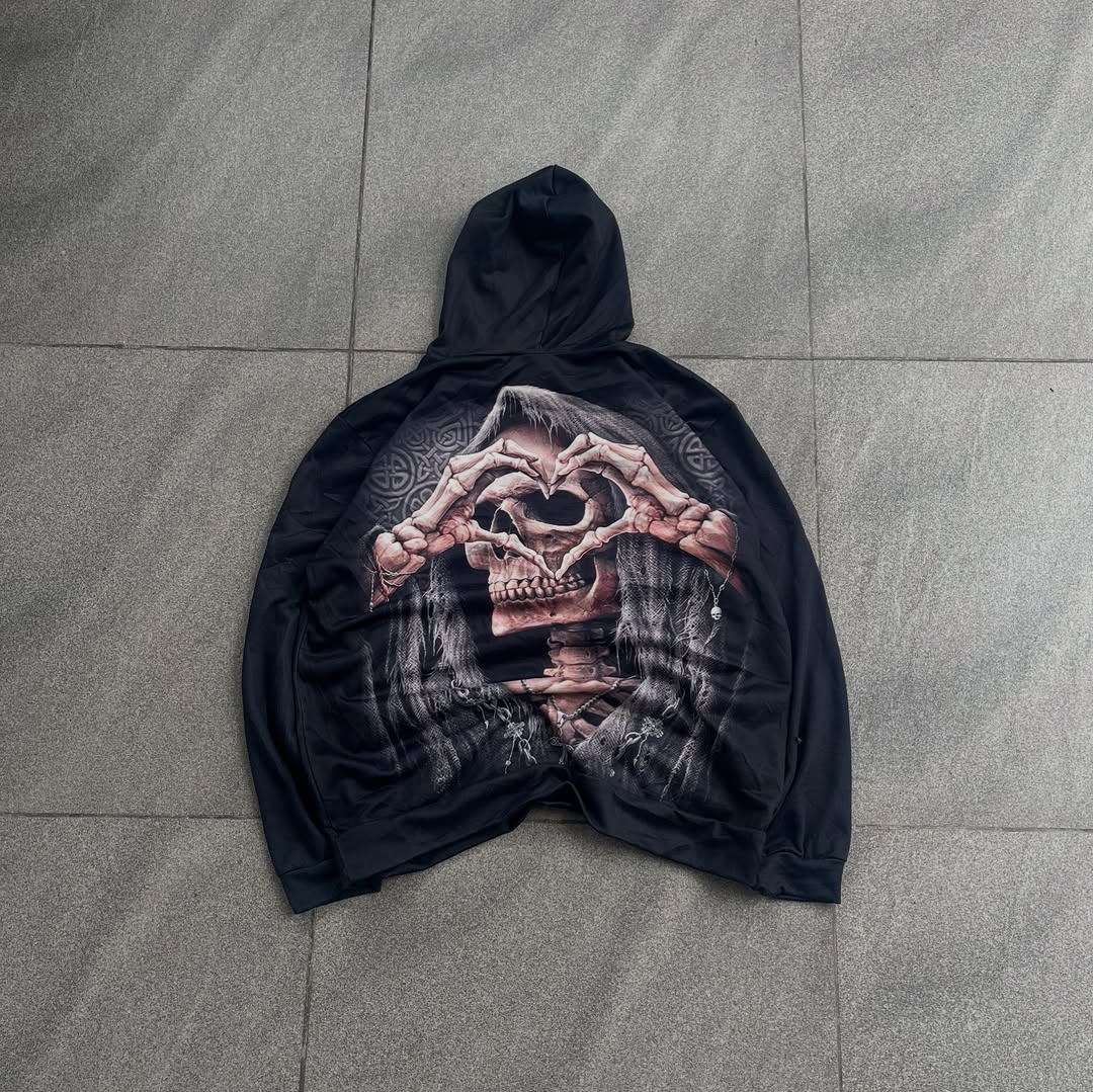 Gothvi Skeleton Hoodie