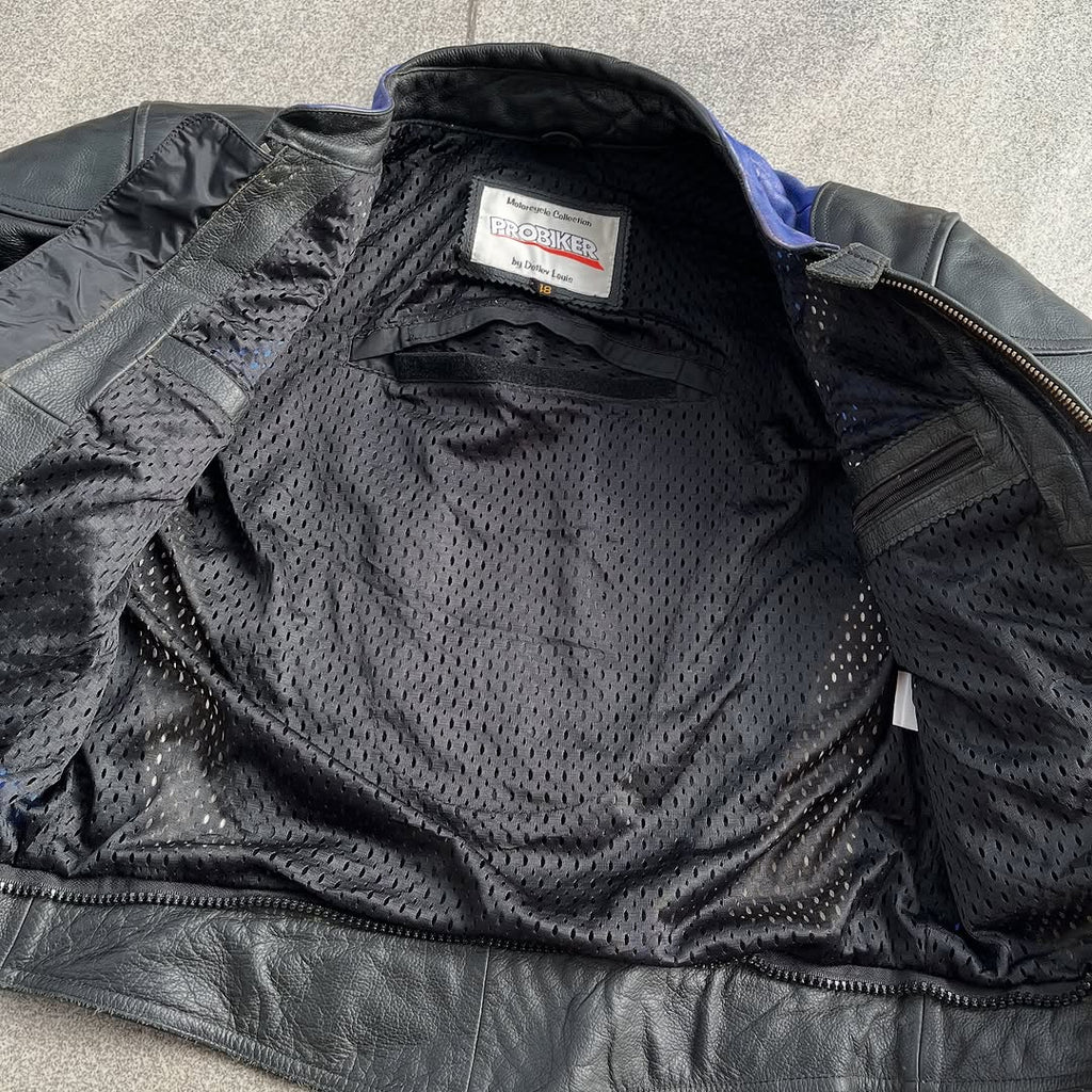 Prob*ker Leather Bikers Jacket