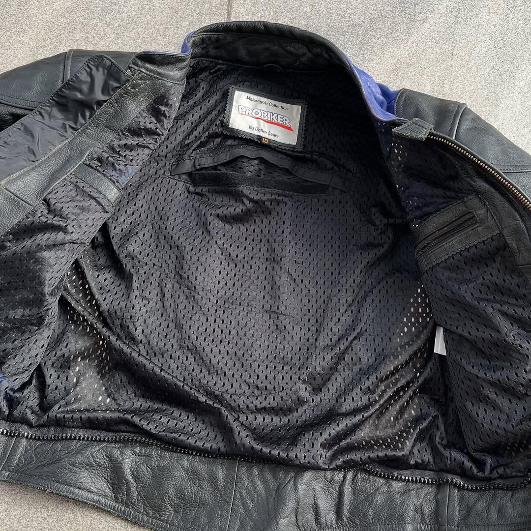 Prob*ker Leather Bikers Jacket