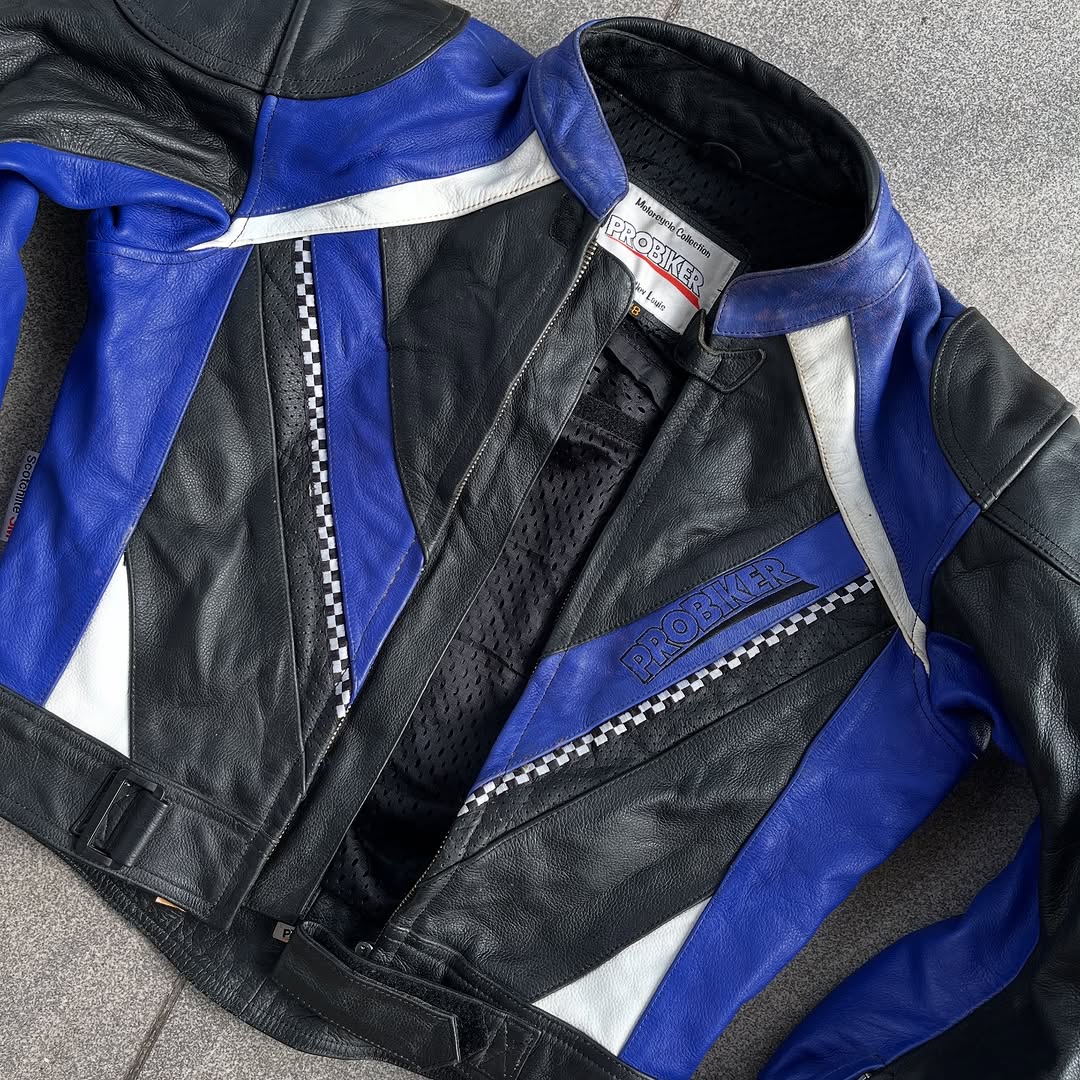 Prob*ker Leather Bikers Jacket
