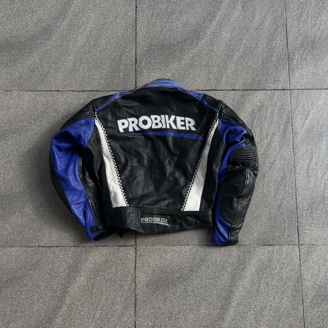 Prob*ker Leather Bikers Jacket